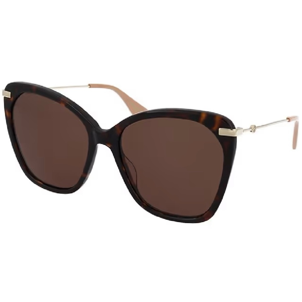 Authentic Gucci  GG0510S 003 Cat Eye Sunglasses Havana Brown